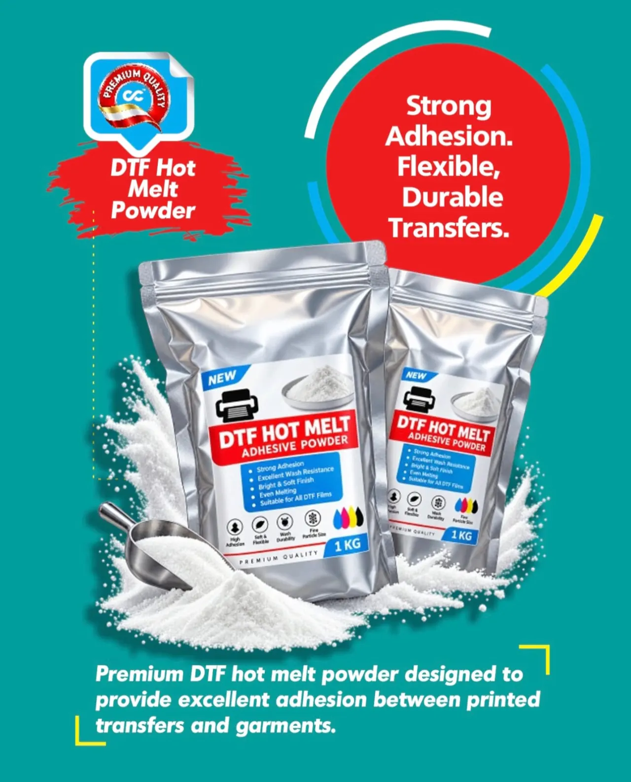DTF hot melt adhesive powder